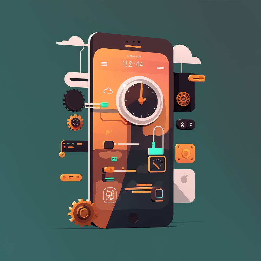 Mobile App Design Mockup